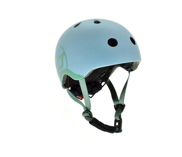 Scoot & Ride Kask Ochronny XXS-S dla dzieci 1-5 lat Steel - 580280 - zdjęcie